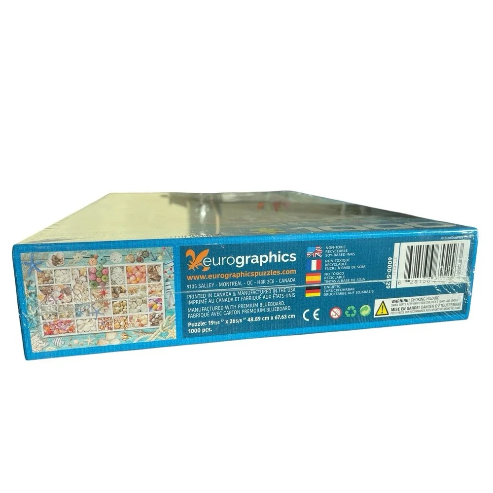 Seashell Collection 1000 Pieces Puzzle Eurographics New Sealed Jigsaw